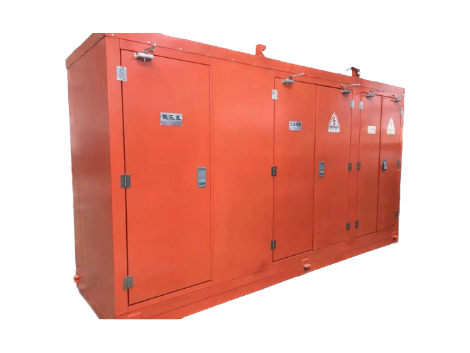 High voltage electrical room